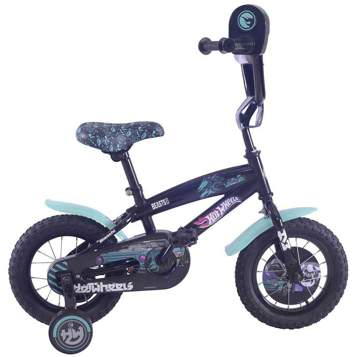 Bicicleta Bianchi Hotwheels 12 Aro 12 Negro