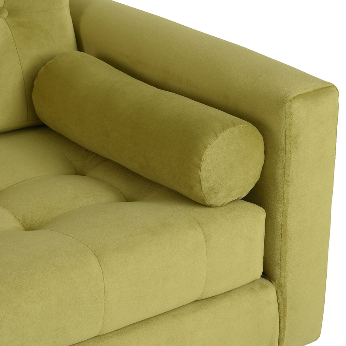 Sofá Retro 3 Cuerpos + 2 Pouf