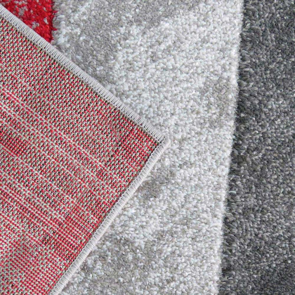 Bajada de Cama Idetex Carved Rojo 80 x 120 cm