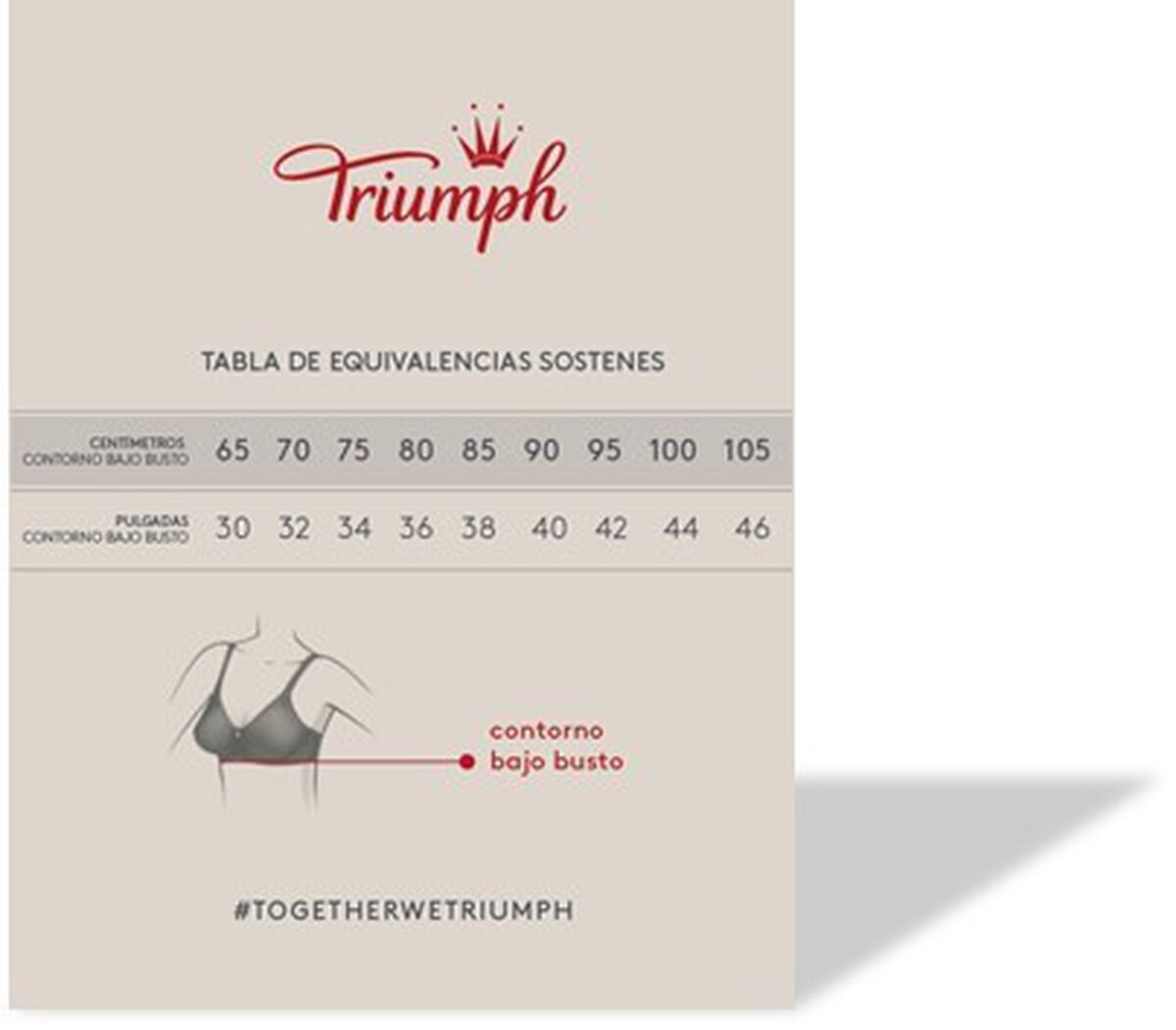 Sostén Mujer Triumph