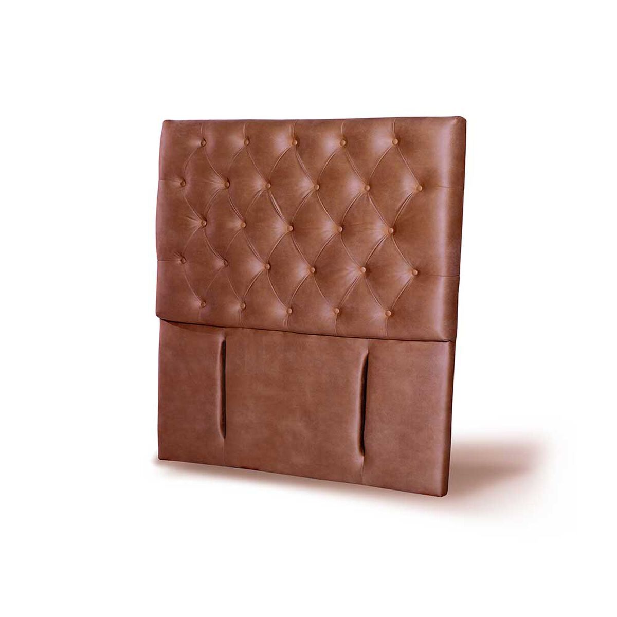 Respaldo Latam Home 1,5 Plazas Florencia Cuero Tabaco