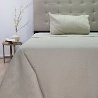 Quilt Doral 1,5 Plazas Liso Deluxe Beige