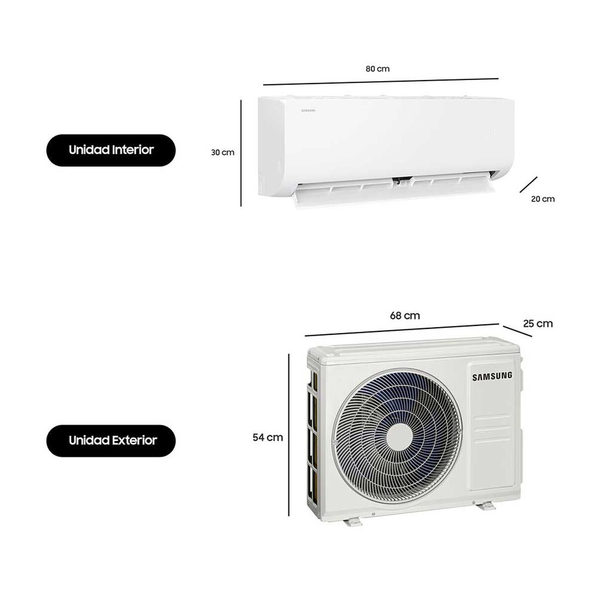 Aire Acondicionado Samsung AR40F12C0AM/ZS 12000 Btu