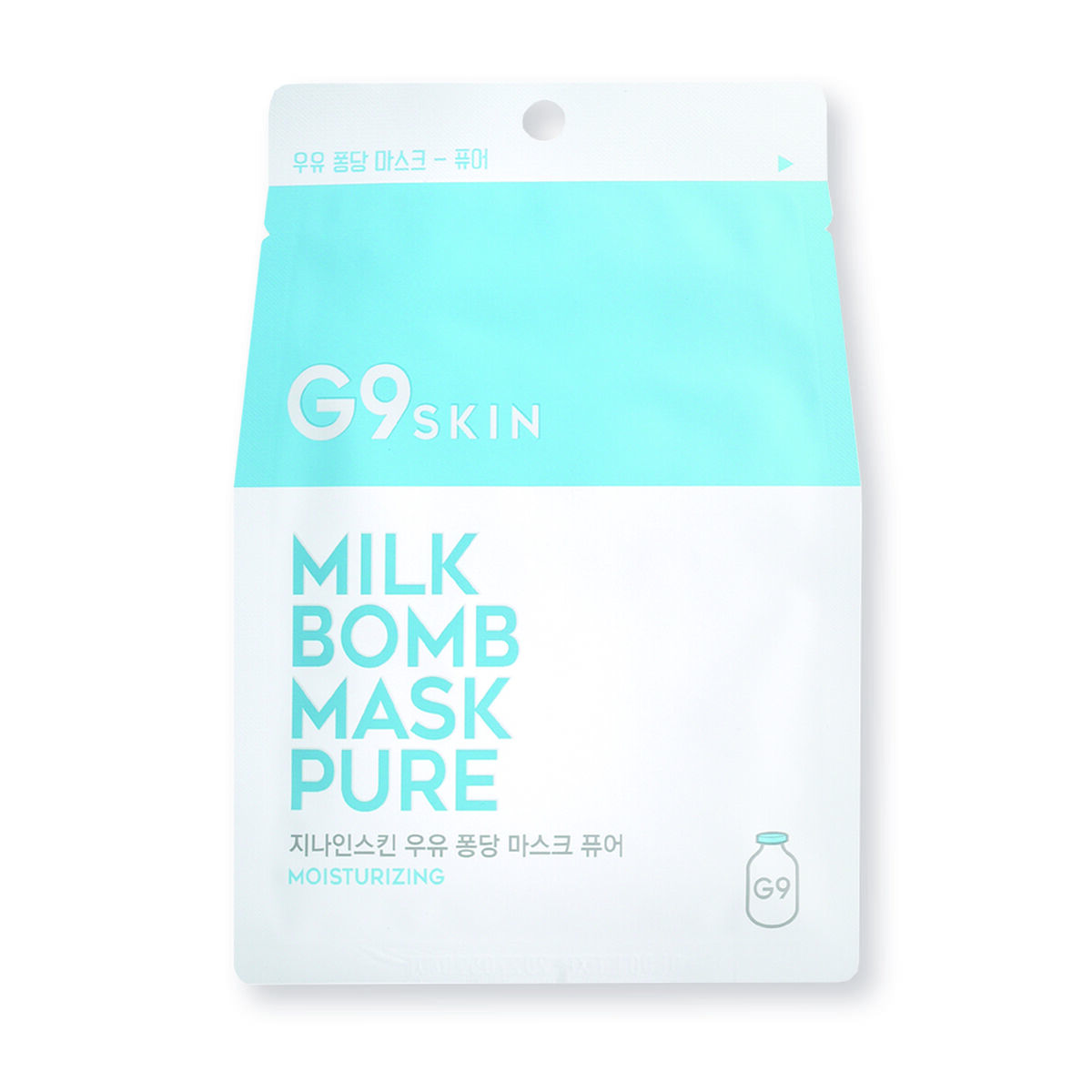 Mascarilla Facial Milk Bomb Mask - Pure (X1 Un) G9Skin
