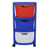 Cajonera Rattan Rimax 3 Cajones Niño