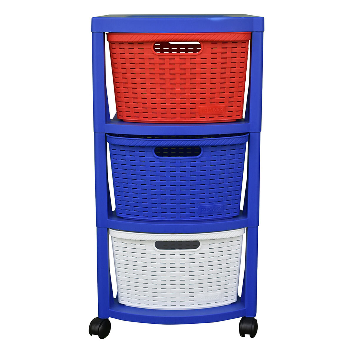 Cajonera Rattan Rimax 3 Cajones Niño