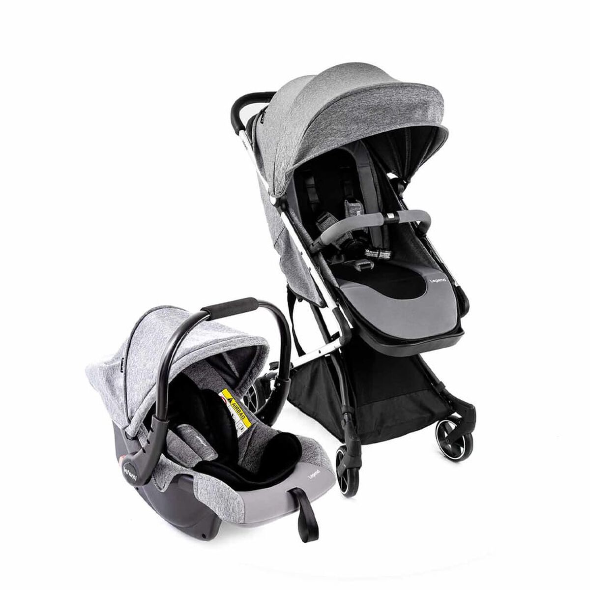 Coche Travel System Legend Grey Bold Infanti