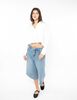 Blusa Crop Manga Larga Mujer Icono