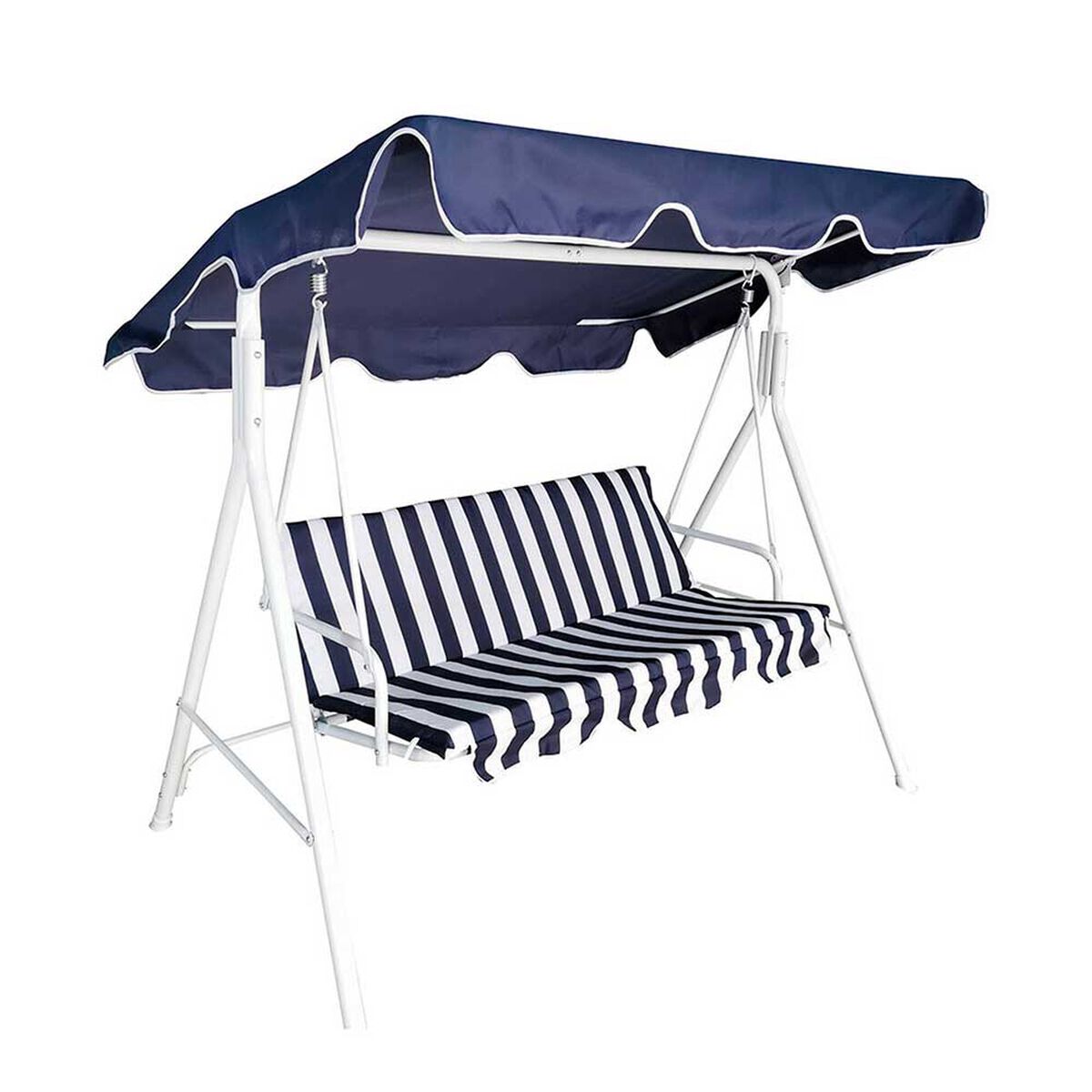 Sillón Columpio para Terraza Casanova 3 Cuerpos Azul