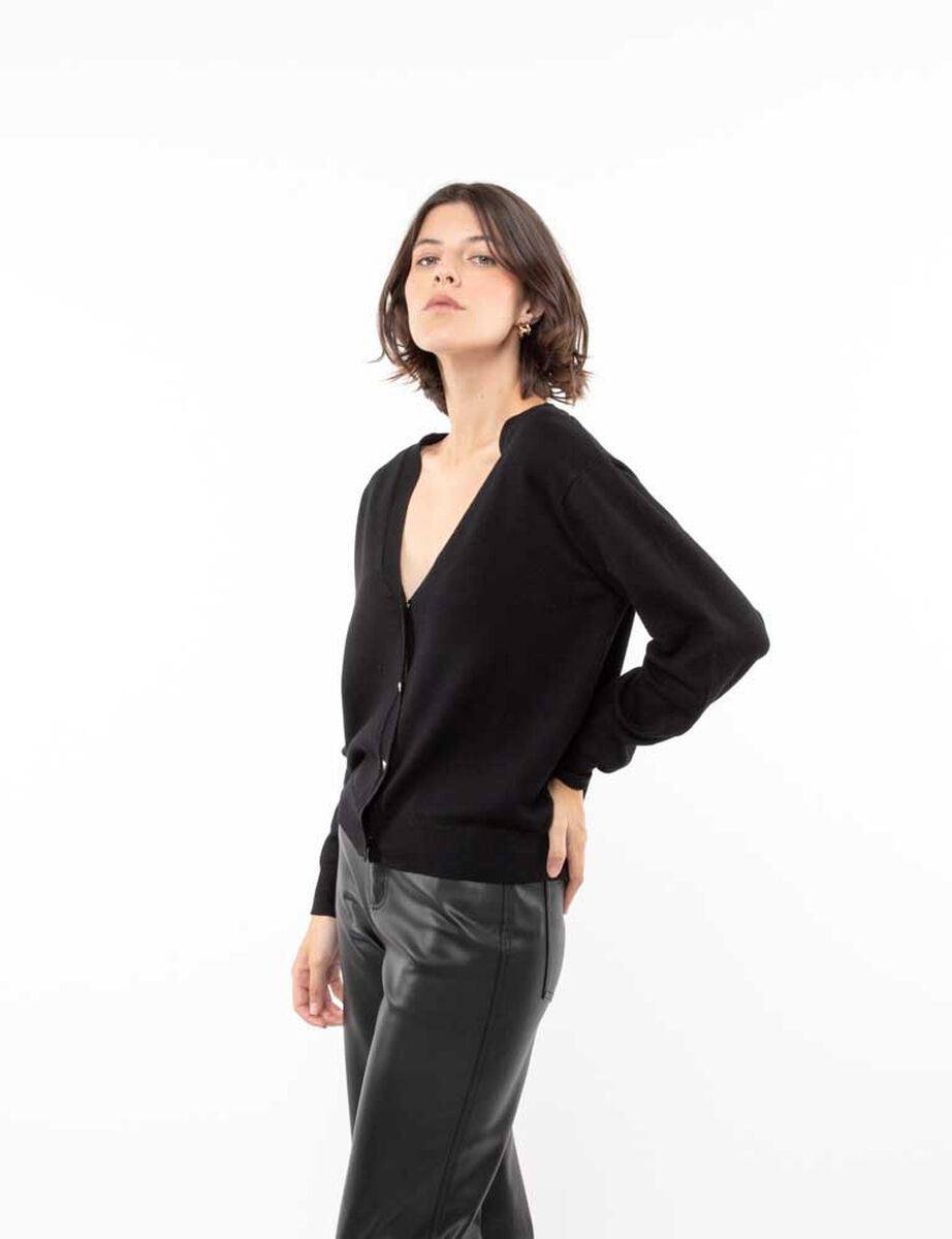 Sweater Botones Mujer Zibel