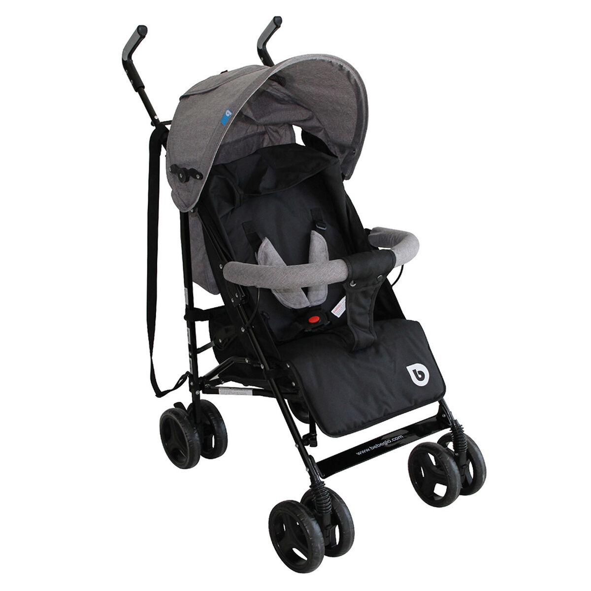 Coche Paraguas Bebeglo RS-1395L Gris