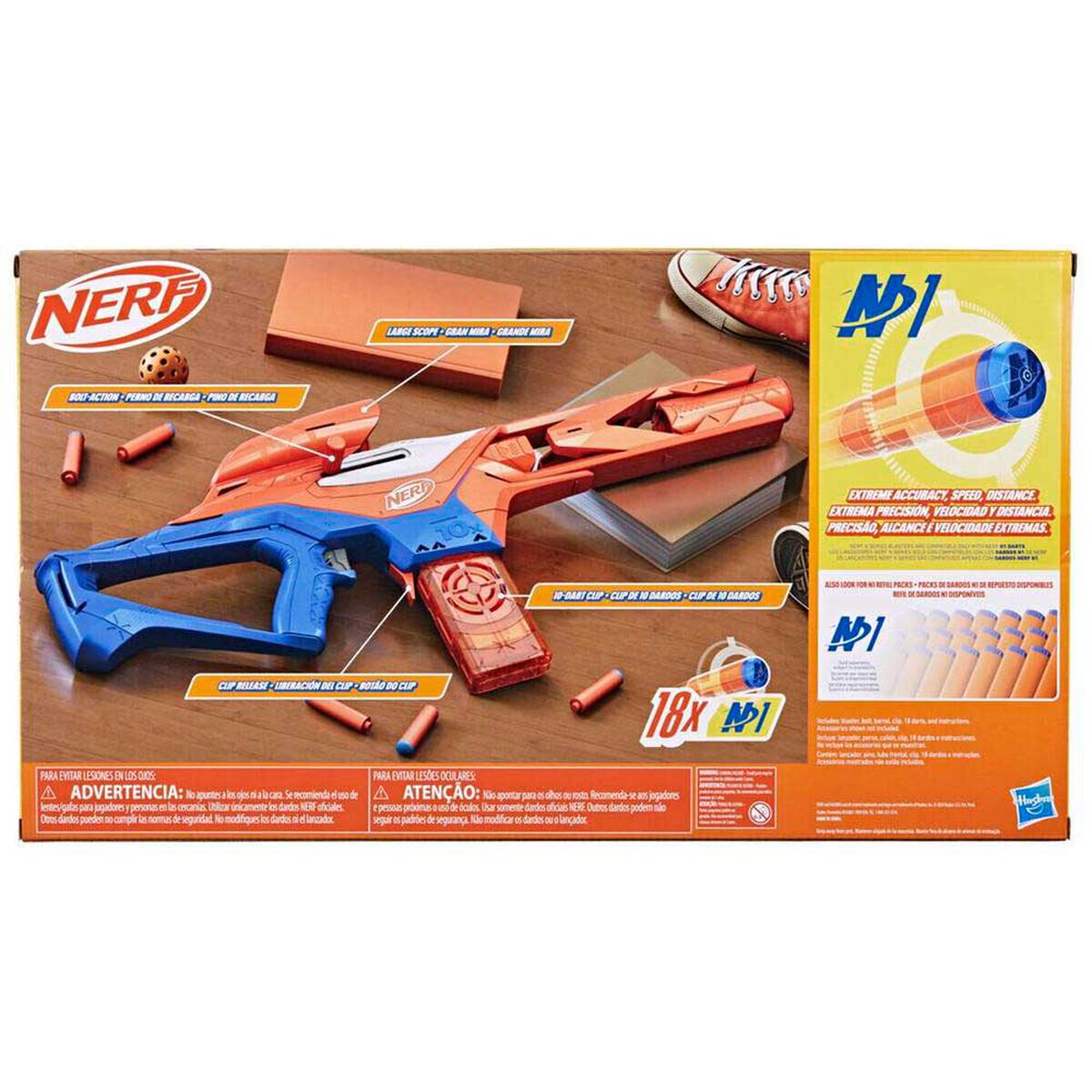 Lanzador Nerf N Series Pinpoint