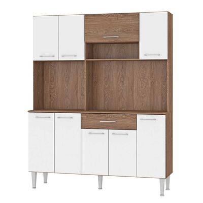 Imagen 2 del producto Mueble de Cocina Vekkahome Emi 1 Cajón 9 Puertas Café