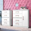 Cómoda Di Poretti Design Caribe 1 Puerta Blanco