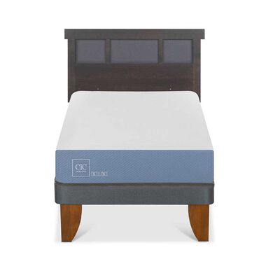Imagen 1 del producto Cama Europea CIC 1 Plaza Excellence + Respaldo Dublin