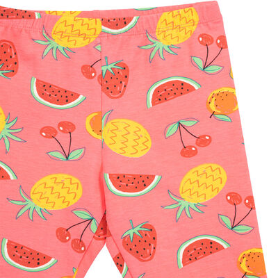 Imagen 2 del producto Pack 2 Calza Corta Niña Chess Crudo, Fucsia, Rosado, Verde