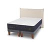 Cama Europea CIC Base Dividida 2 Plazas Grand Premium + Respaldo Tiber