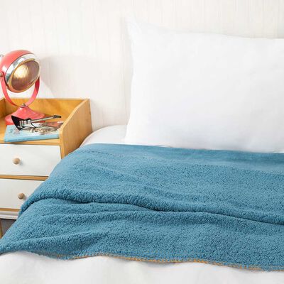 Imagen 2 del producto Manta Coral Sherpa Casanova Kids Azul, Mora, Verde