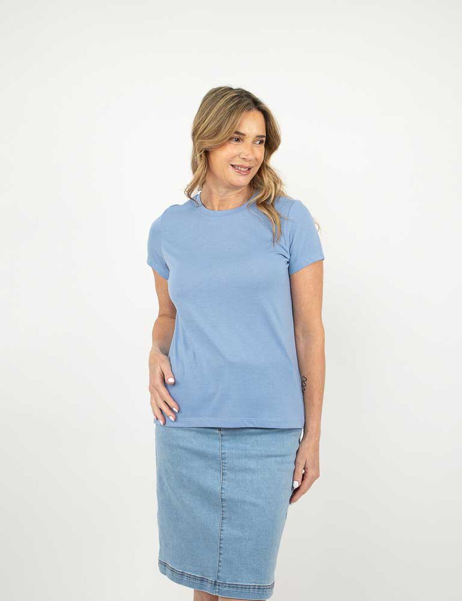 Polera Manga Corta Mujer Portman Club