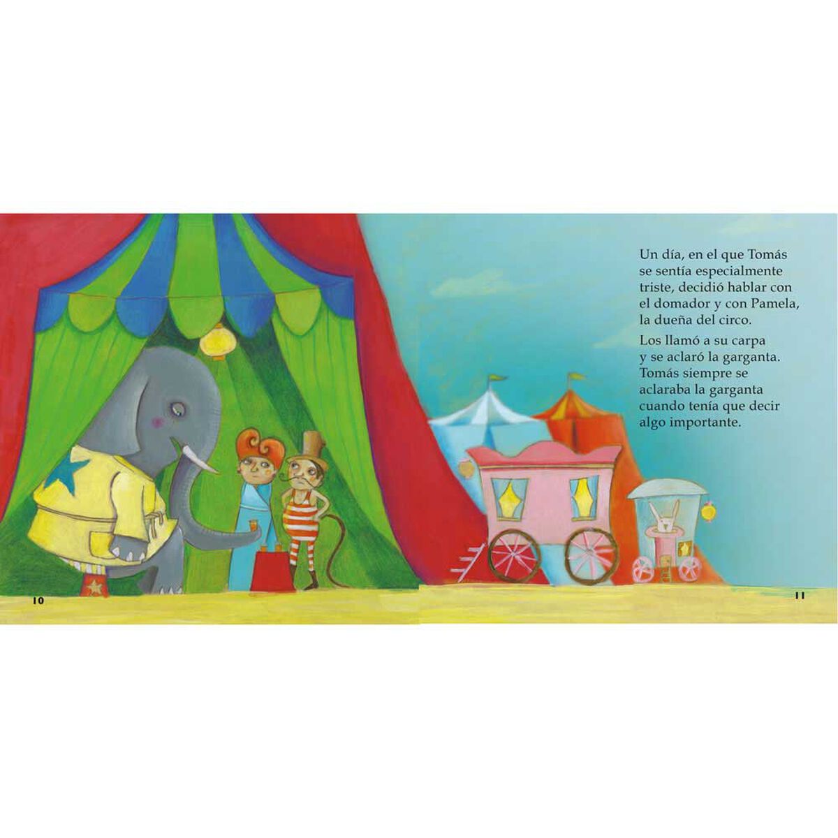 Libro Tomás, El Elefante que Quería Ser Perro Salchicha Myriam Yagnam Zig-Zag