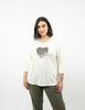 Polera Manga 3/4 Mujer Extralindas