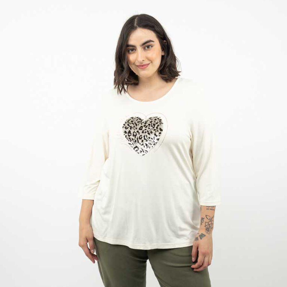 Polera Manga 3/4 Mujer Extralindas