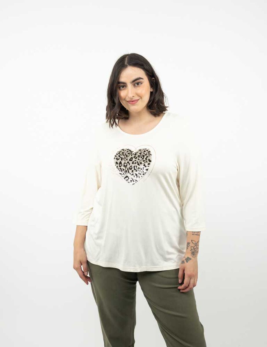 Polera Manga 3/4 Mujer Extralindas