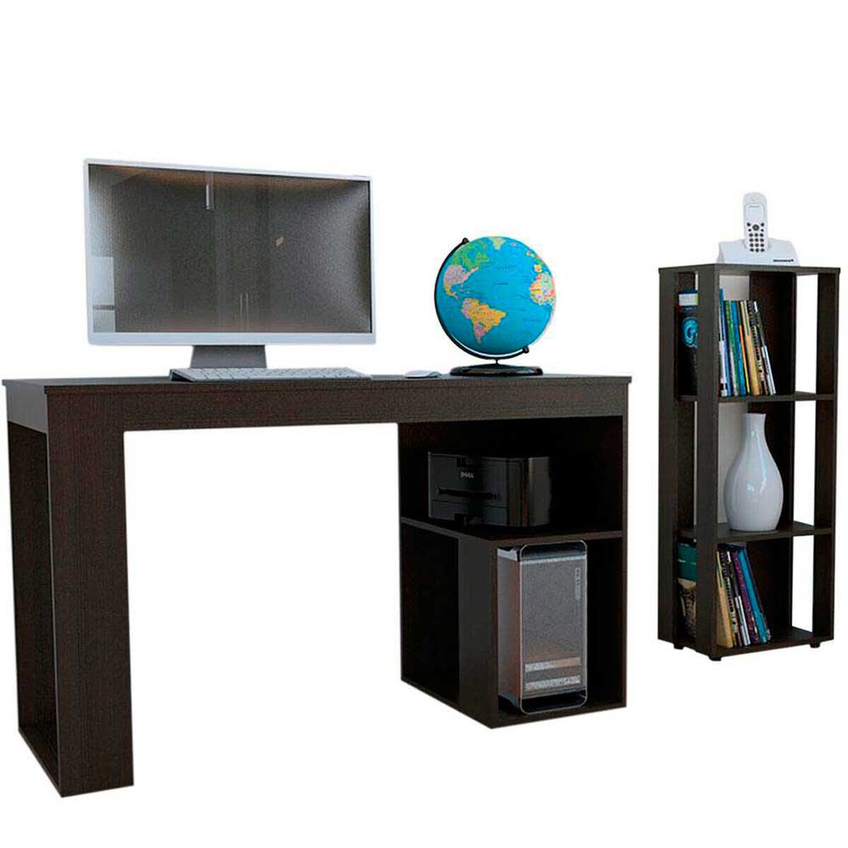 Escritorio Astana TuHome + Biblioteca Office