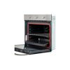 Horno Empotrado Teka HBB 4460 SS Bruta:72 lt; Neta:72 lt Frente Acero Inox + Cristal Negro