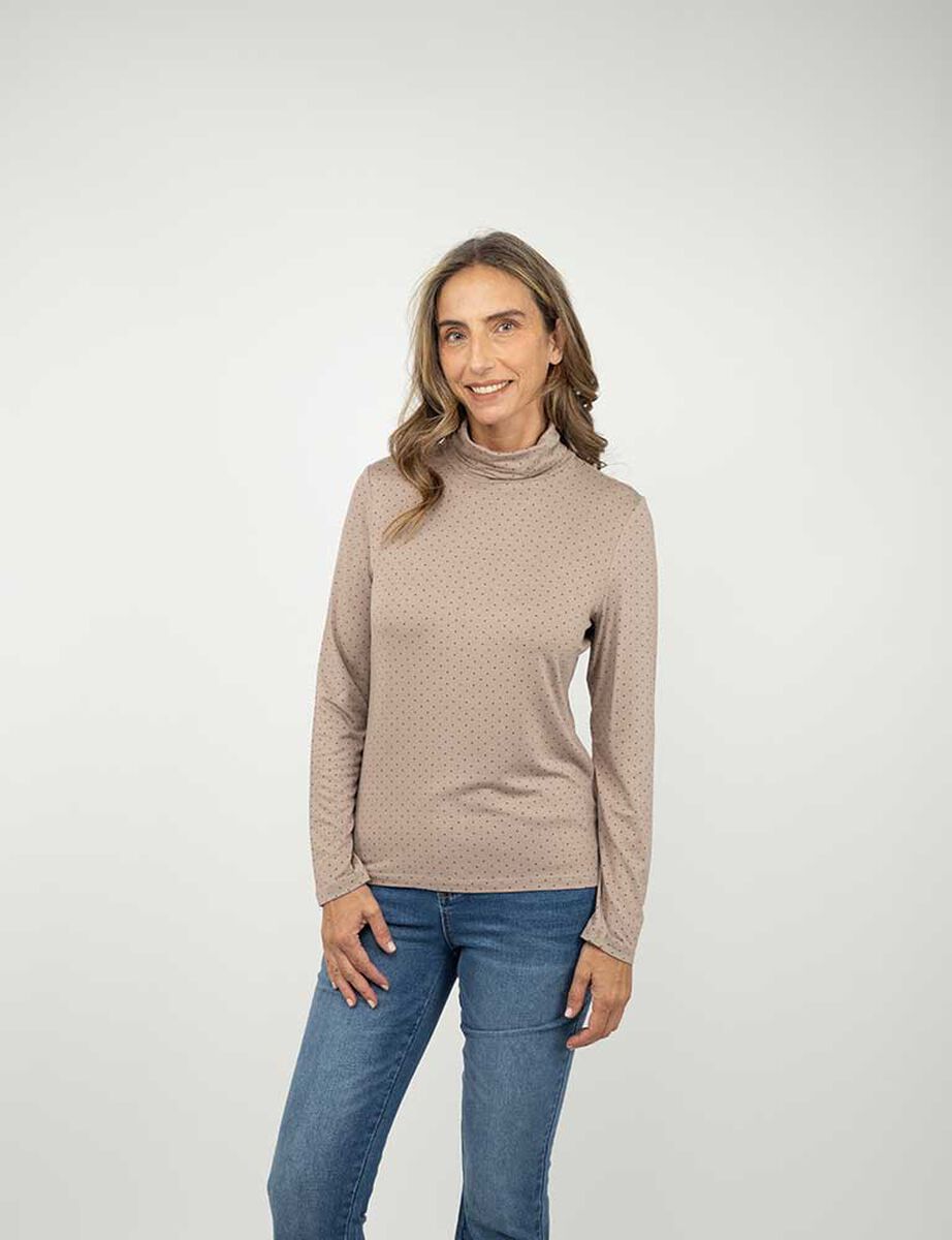 Polera Manga Larga Mujer Portman Club