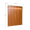 Panel TV Decocasa Neon Float hasta 70" Canela
