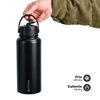 Botella Térmica Insulada Hydro 960ml Negro Lhotse