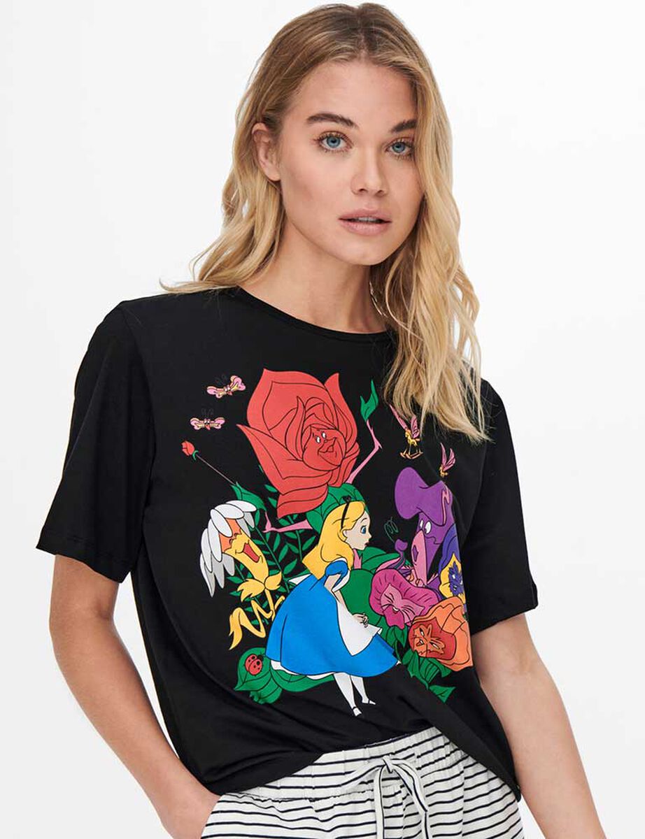 Polera Alicia en el País de las Maravillas Mujer Jacqueline De Yong