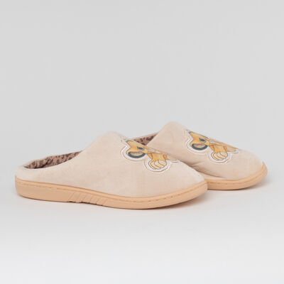 Imagen 1 del producto Pantufla Mujer Rey Leon Crudo