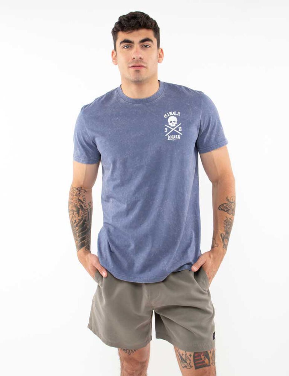 Polera Con Estampado Hombre Circa