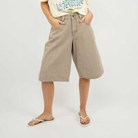 Bermuda Mujer Icono Beige