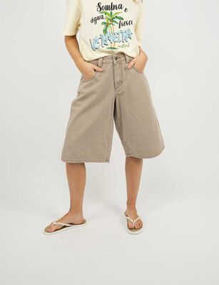 Imagen 1 del producto Bermuda Mujer Icono Beige