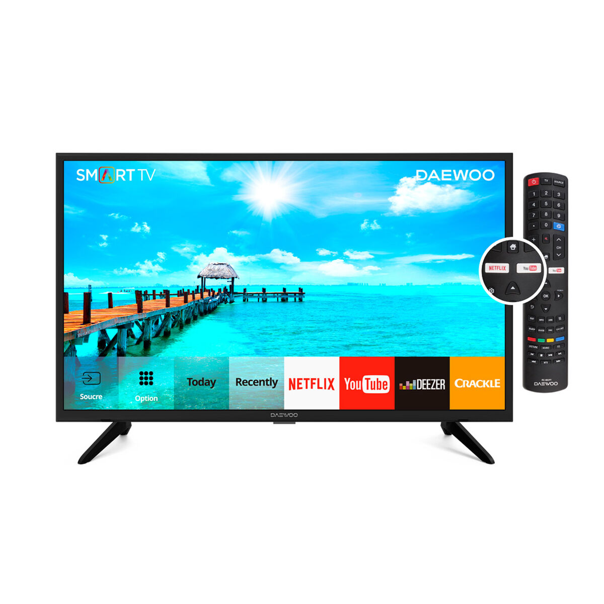 LED 43" Daewoo Smart TV L43V780BTS Full HD