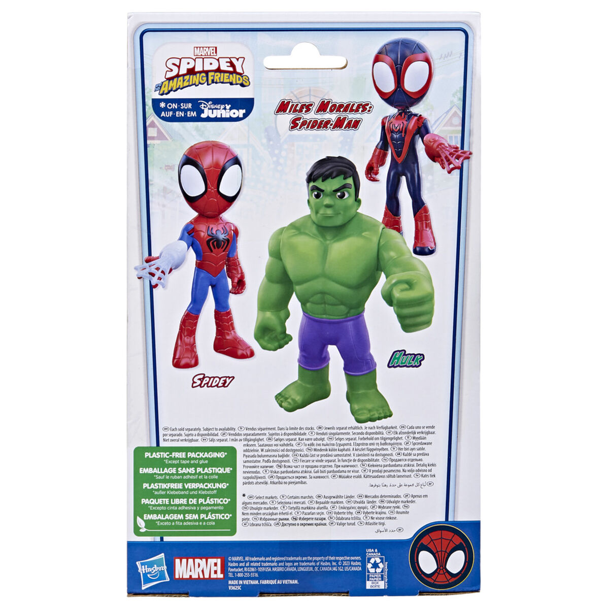 Figura de Acción Gigante Hulk Spidey & His Amazing Friends