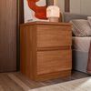 Velador Onessta Bari 2 Cajones Jatoba