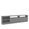 Rack TV Vekkahome Moyan Hasta 75'' Gris