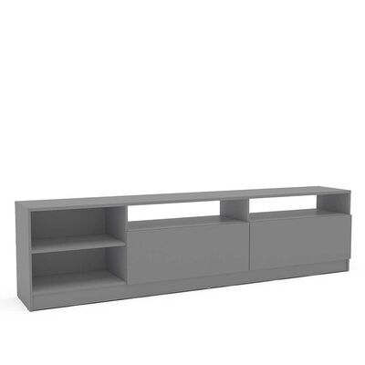 Imagen 2 del producto Rack TV Vekkahome Moyan Hasta 75'' Gris