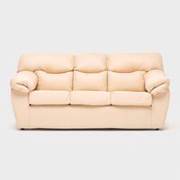 Sofá Cabsur Zeus 3 Cuerpos PU Beige