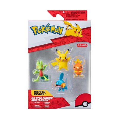 Imagen 1 del producto Pack 4 Figuras Pokemon