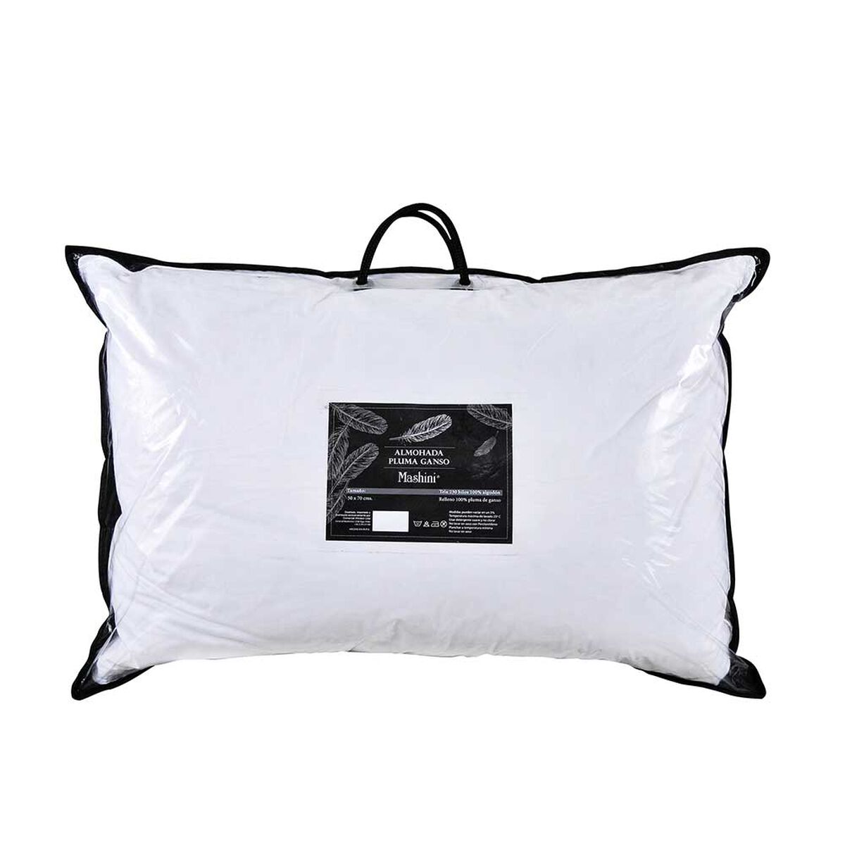 Almohada Mashini Lisa Blanco 50 x 70 cm