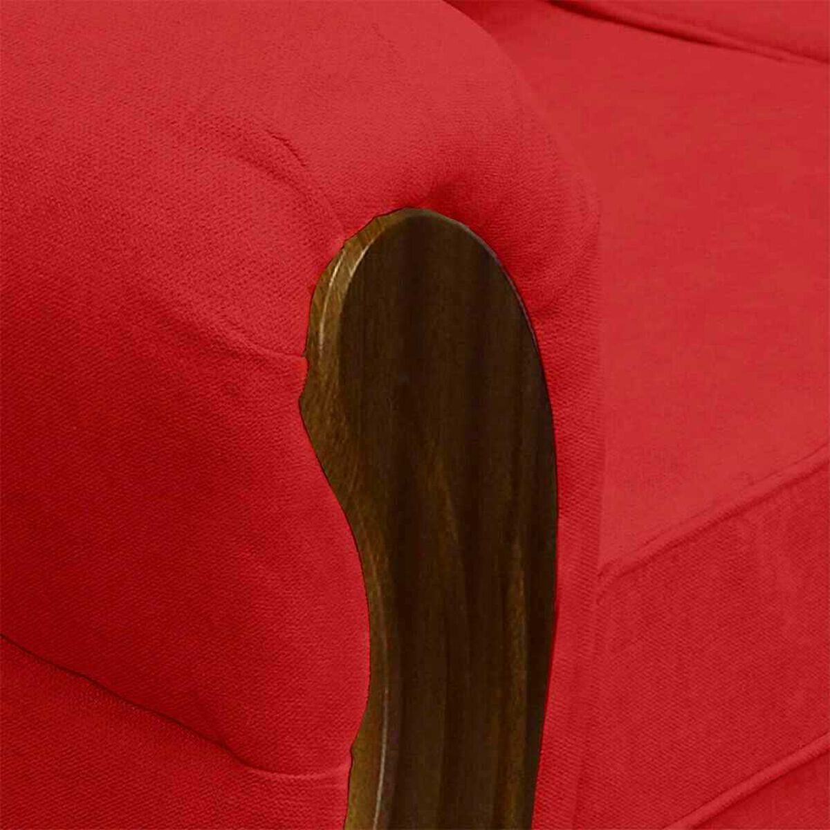 Sof&aacute; Seccional Modular Elegant Detail Girona 7 Cuerpos Rojo