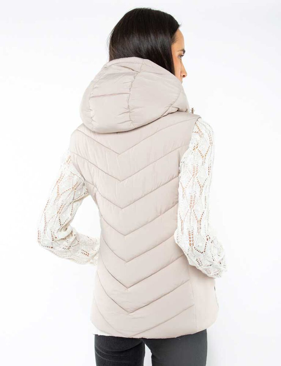 Parka Sin Mangas Mujer Zibel