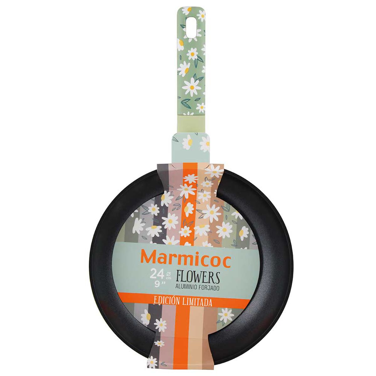 Sart&eacute;n Marmicoc Flowers 26 cm Verde