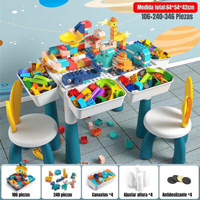 Imagen 2 del producto Mesa de Bloques 350 54 x 64 cm LuBabycas