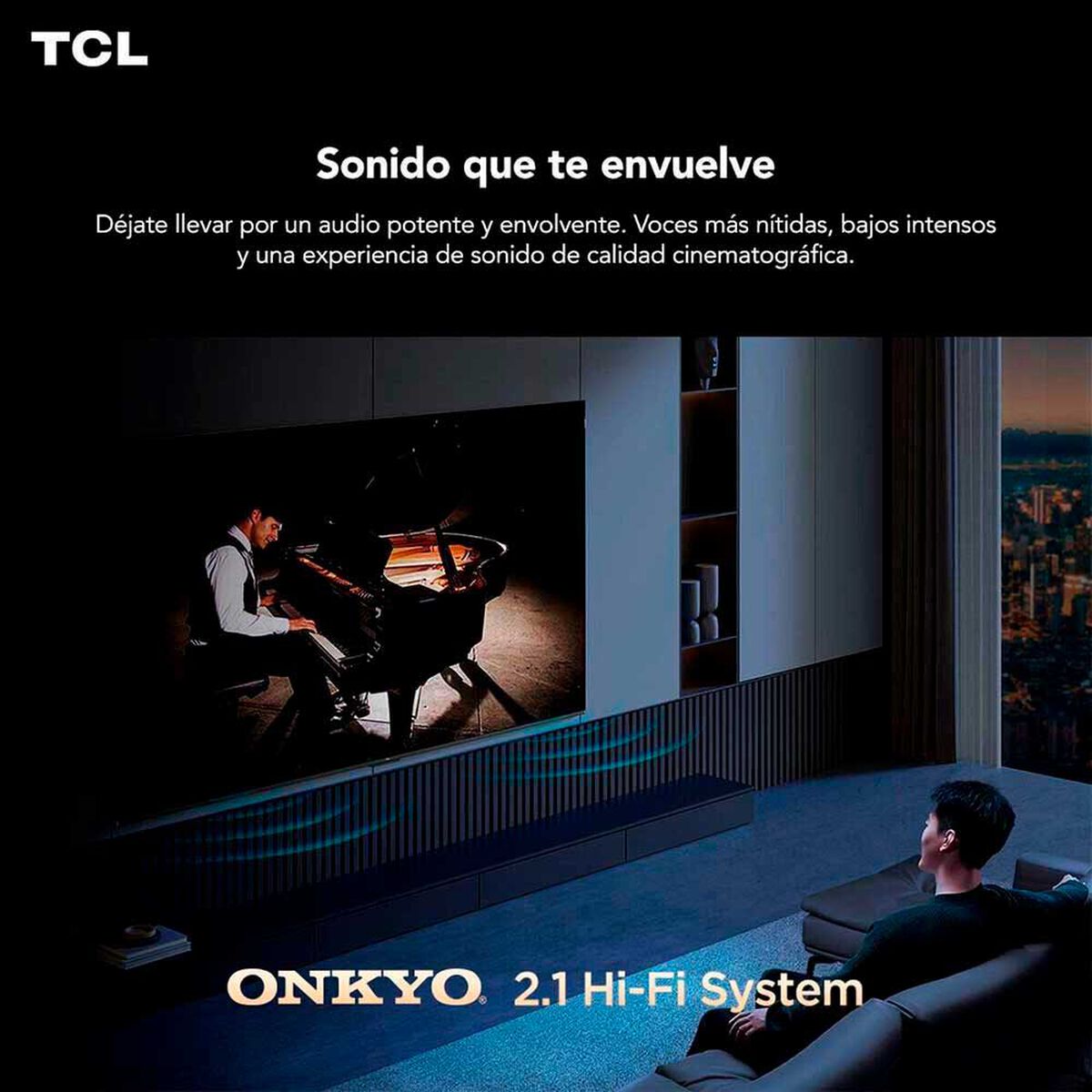 QLED Smart TV 75" 4K UHD P8K TCL